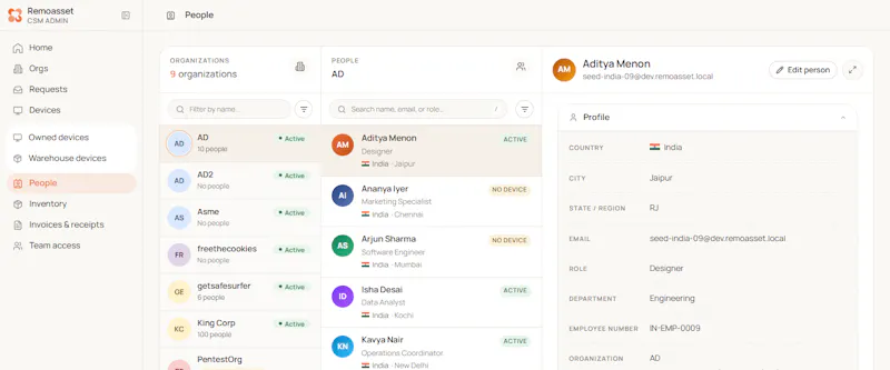 RemoAsset screenshot 5