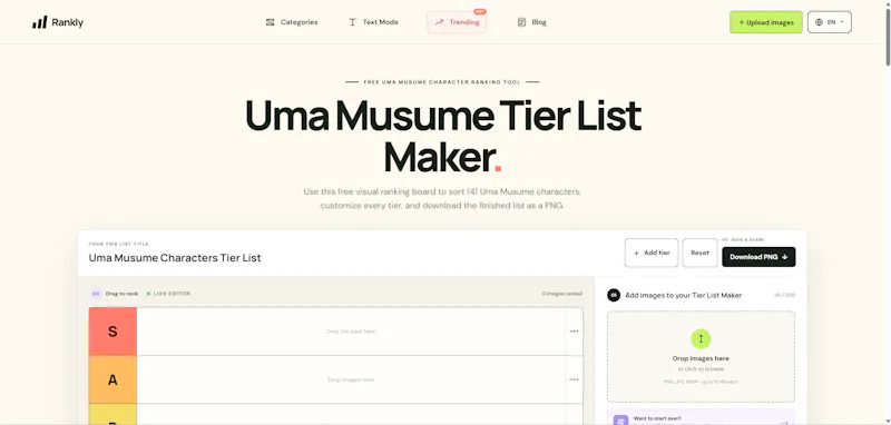 Rankly Tier List Maker screenshot 3