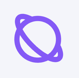 network-shaped that expands infinitely logo