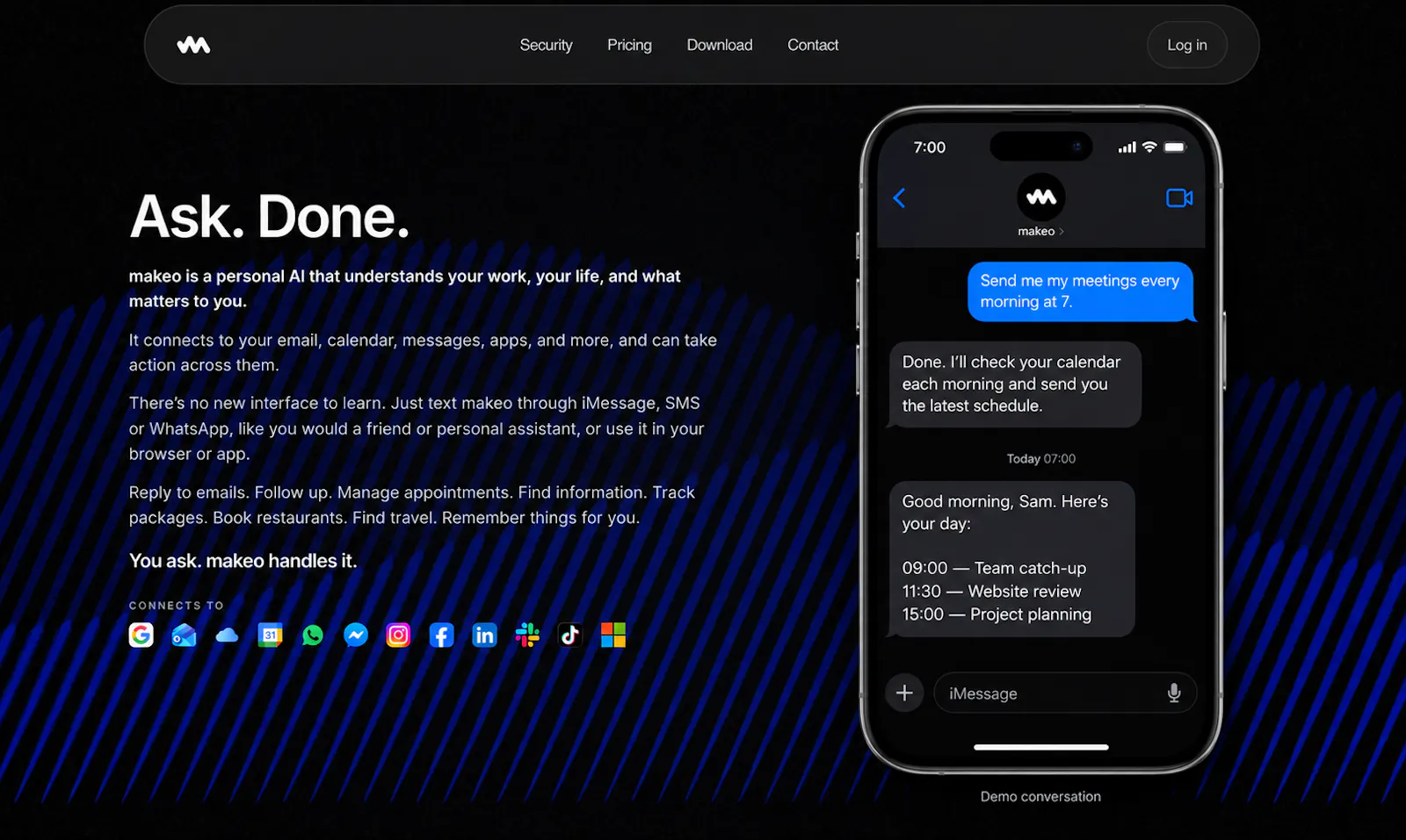 makeo | Just ask. Done.  screenshot 1