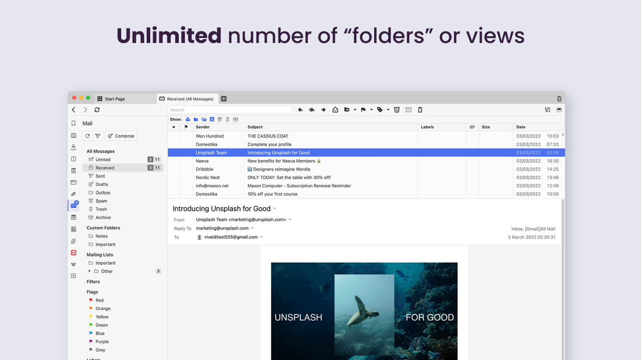Vivaldi Mail - Un potente client di posta elettronica creato direttamente nel tuo browser media 5