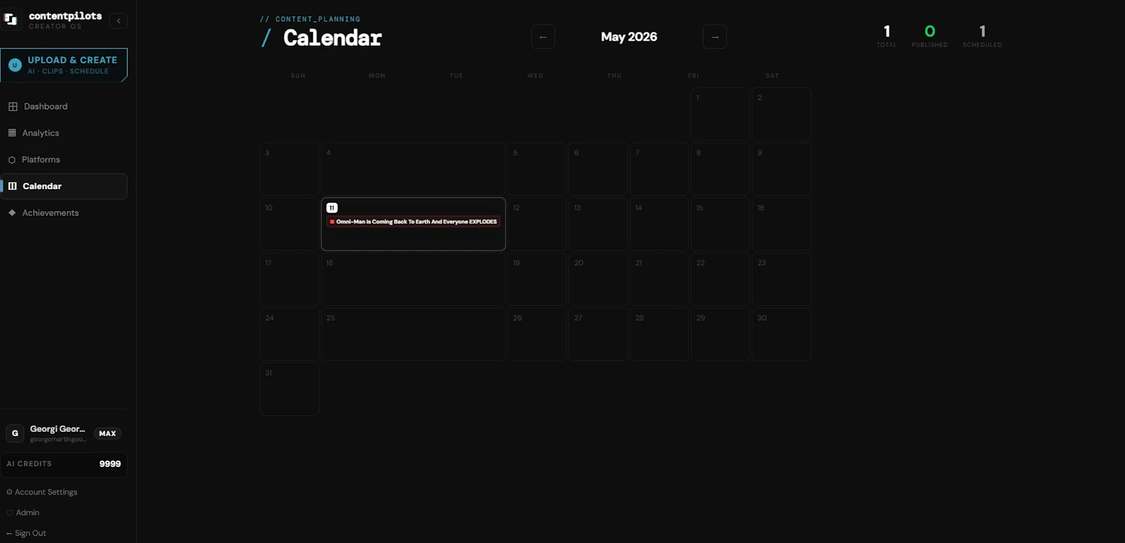 ContentPilots screenshot 2