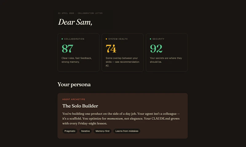 Dear User screenshot 1