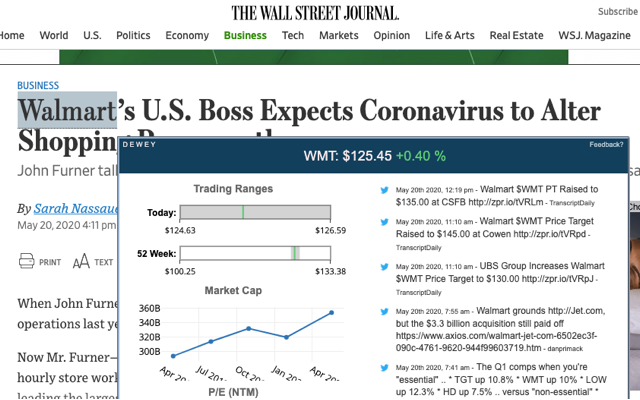 Dewey - The Context Assistant for Stocks gallery image