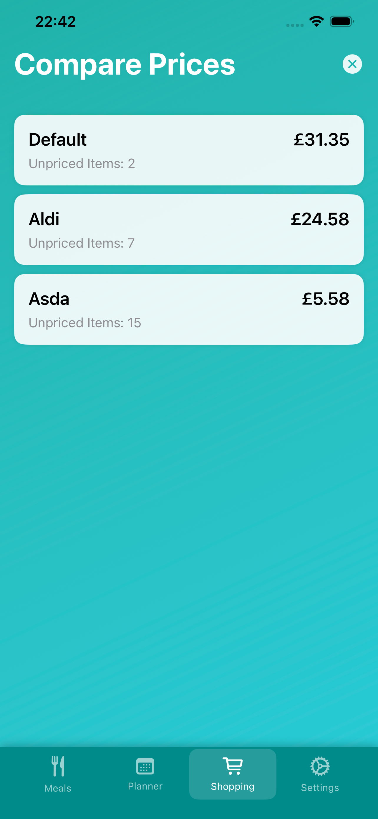 Meal2Shop gallery image