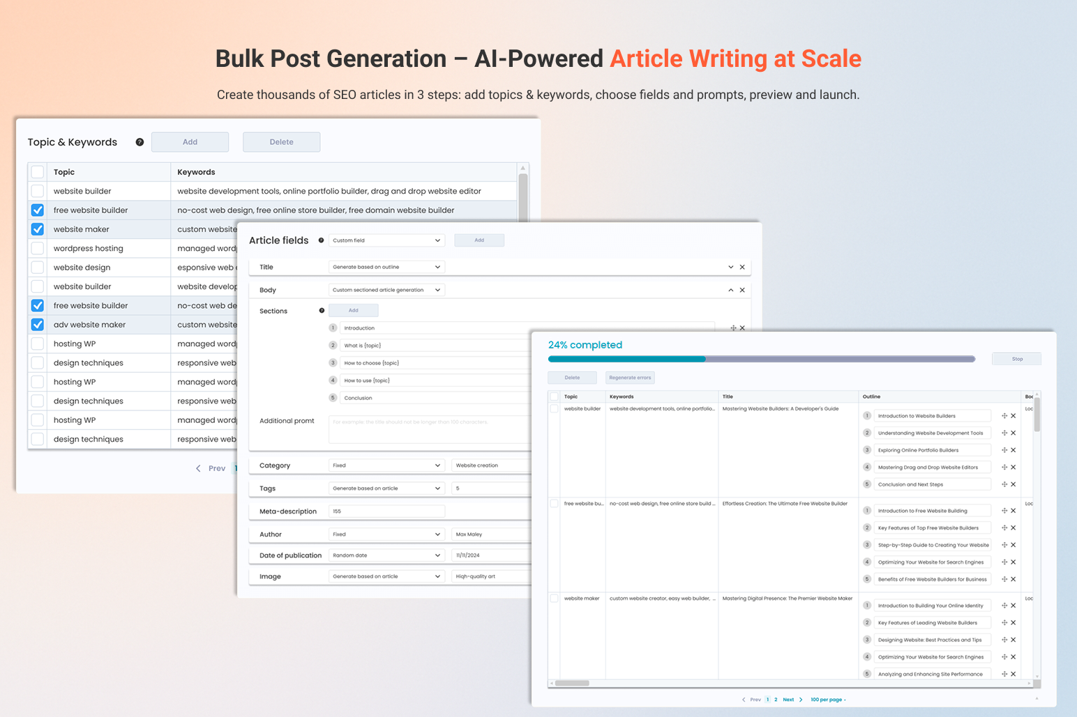AIWU – WordPress AI Automation Plugin gallery image