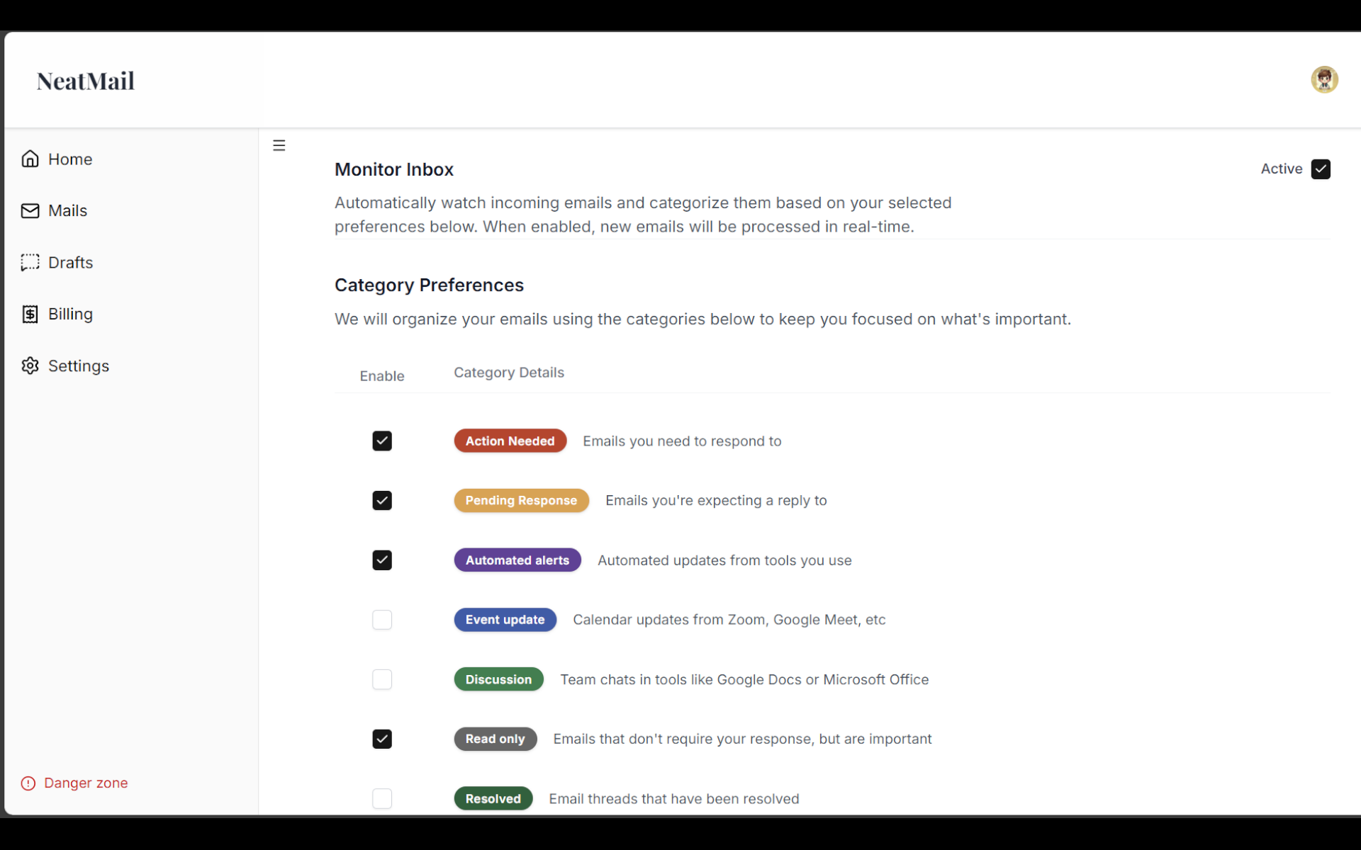 NeatMail gallery image