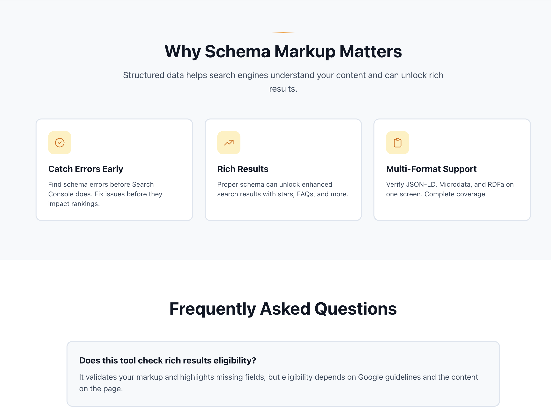 Schema Markup Validator gallery image