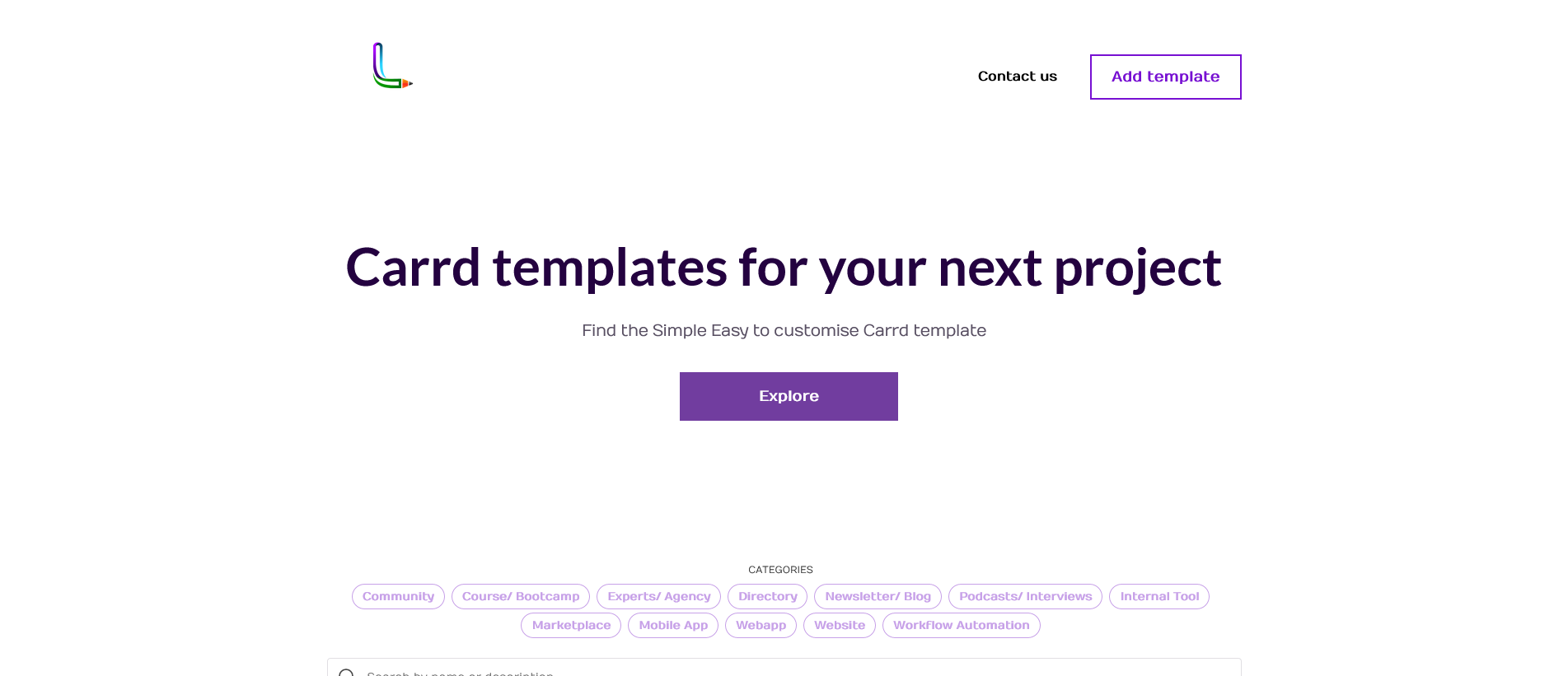 Carrd It gallery image