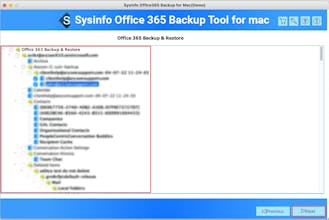 Sysinfo Office 365 Backup Tool for Mac gallery image