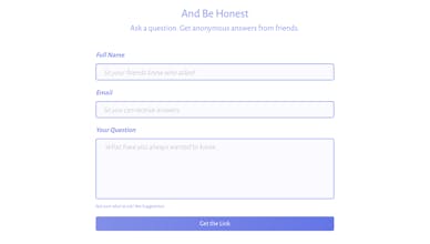 And Be Honest gallery image