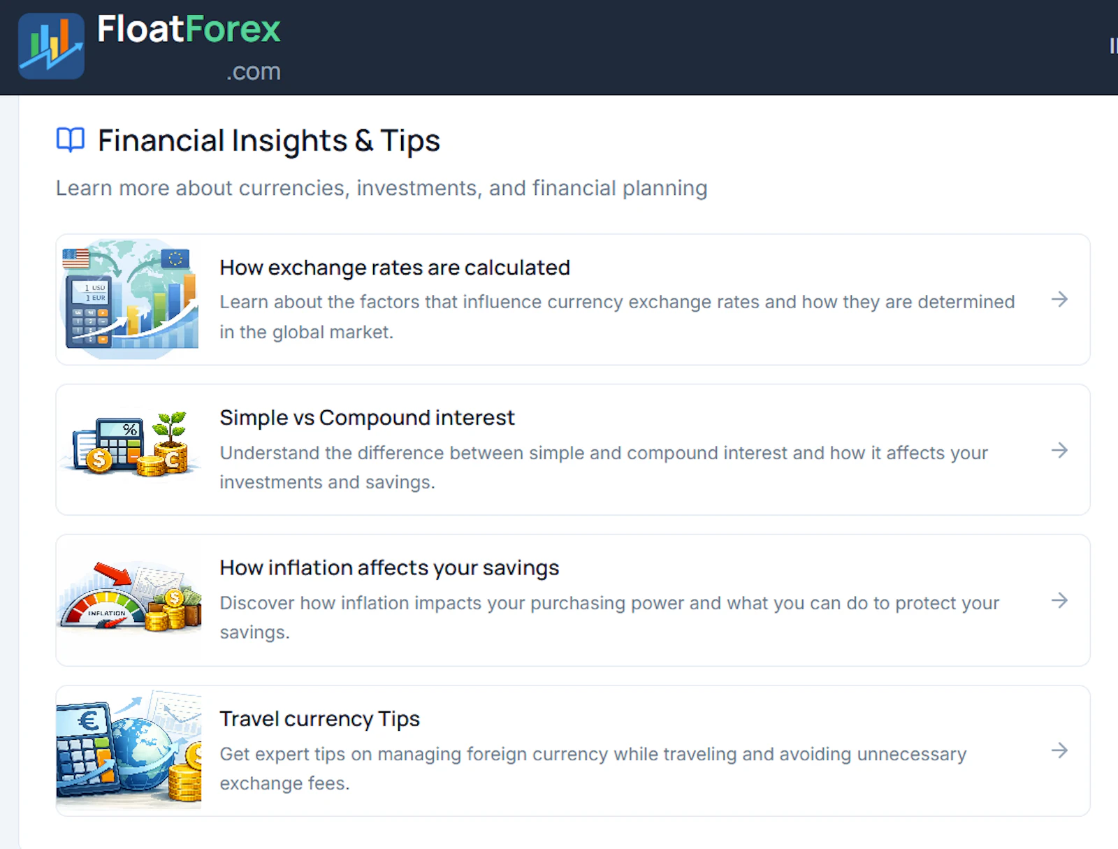 FloatForex.com screenshot 2