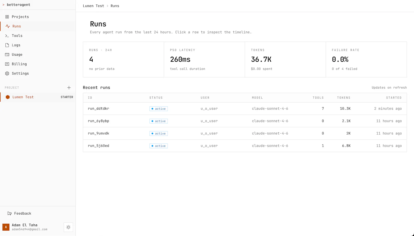 BetterAgent screenshot 3