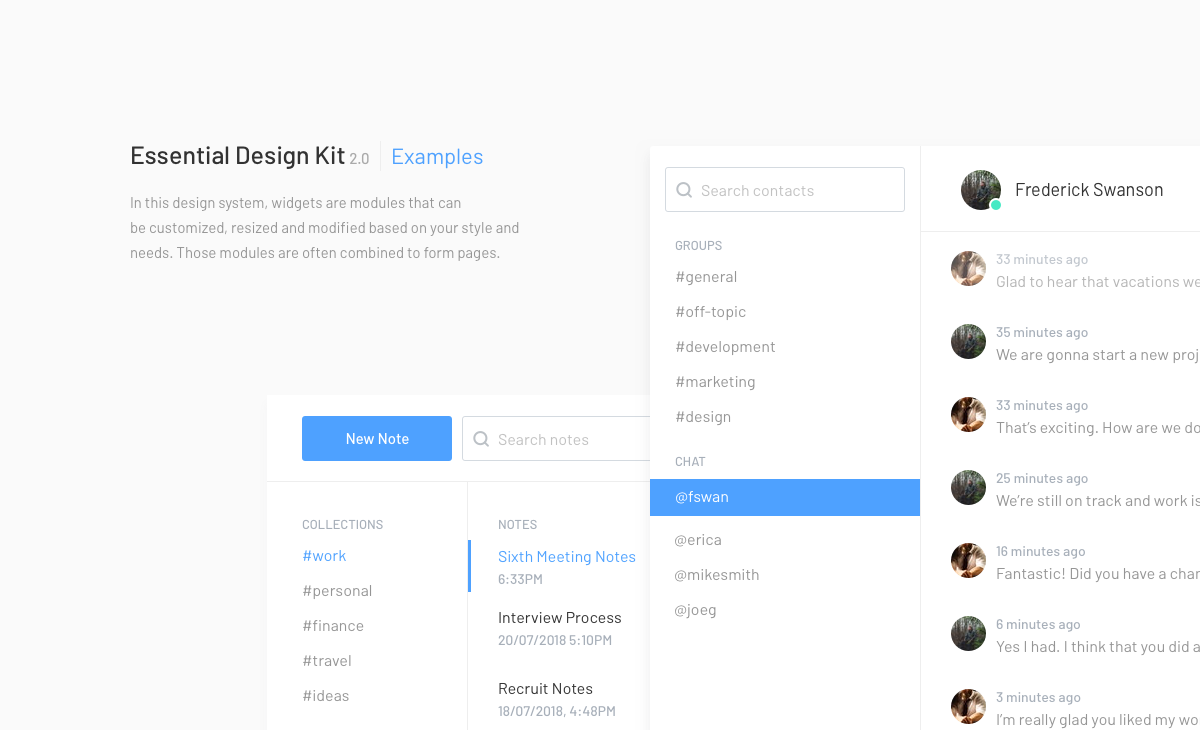 Essential Design System 2.0 gallery image