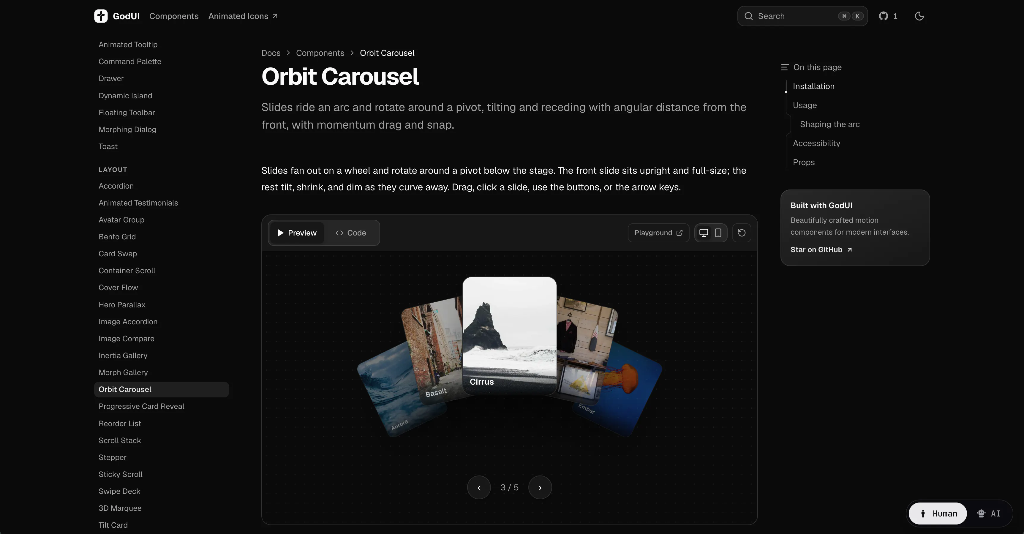 GodUI gallery image