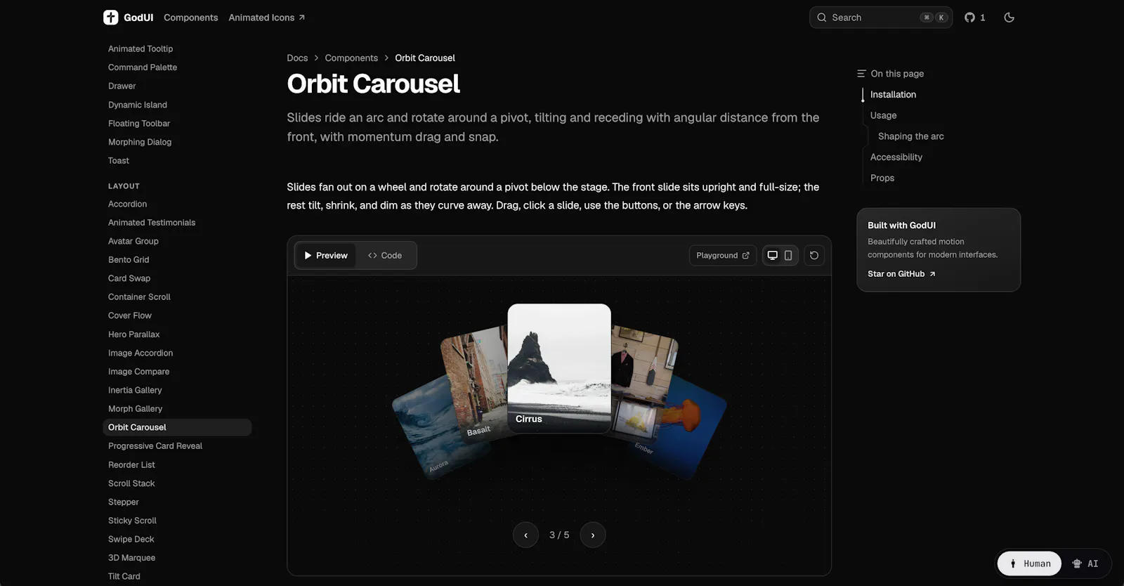 GodUI screenshot 5