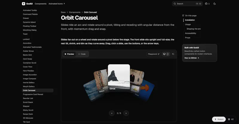 GodUI screenshot 5