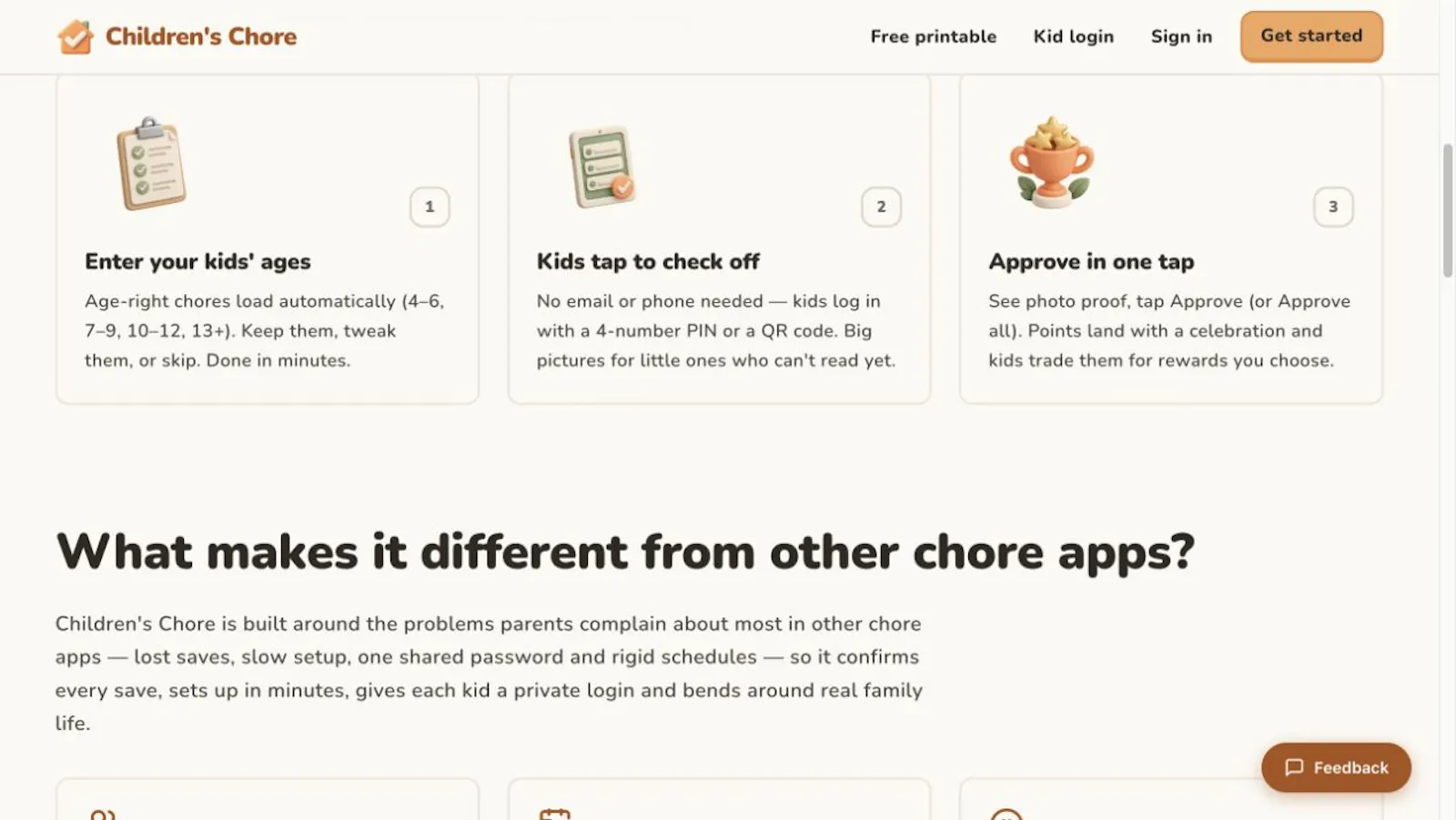 Children's Chore screenshot 3