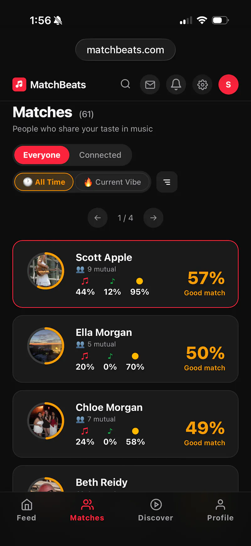 MatchBeats screenshot 5