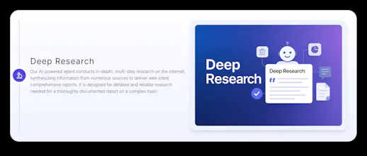 AI-powered search and research assistant gallery image