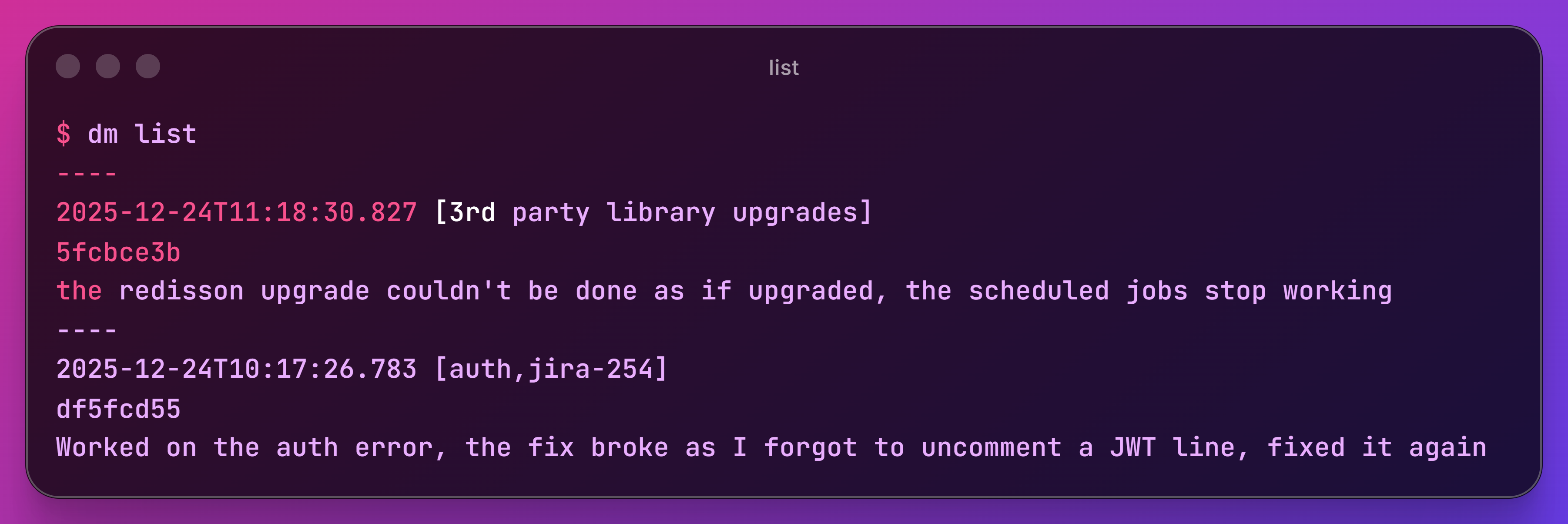 DevMemory gallery image