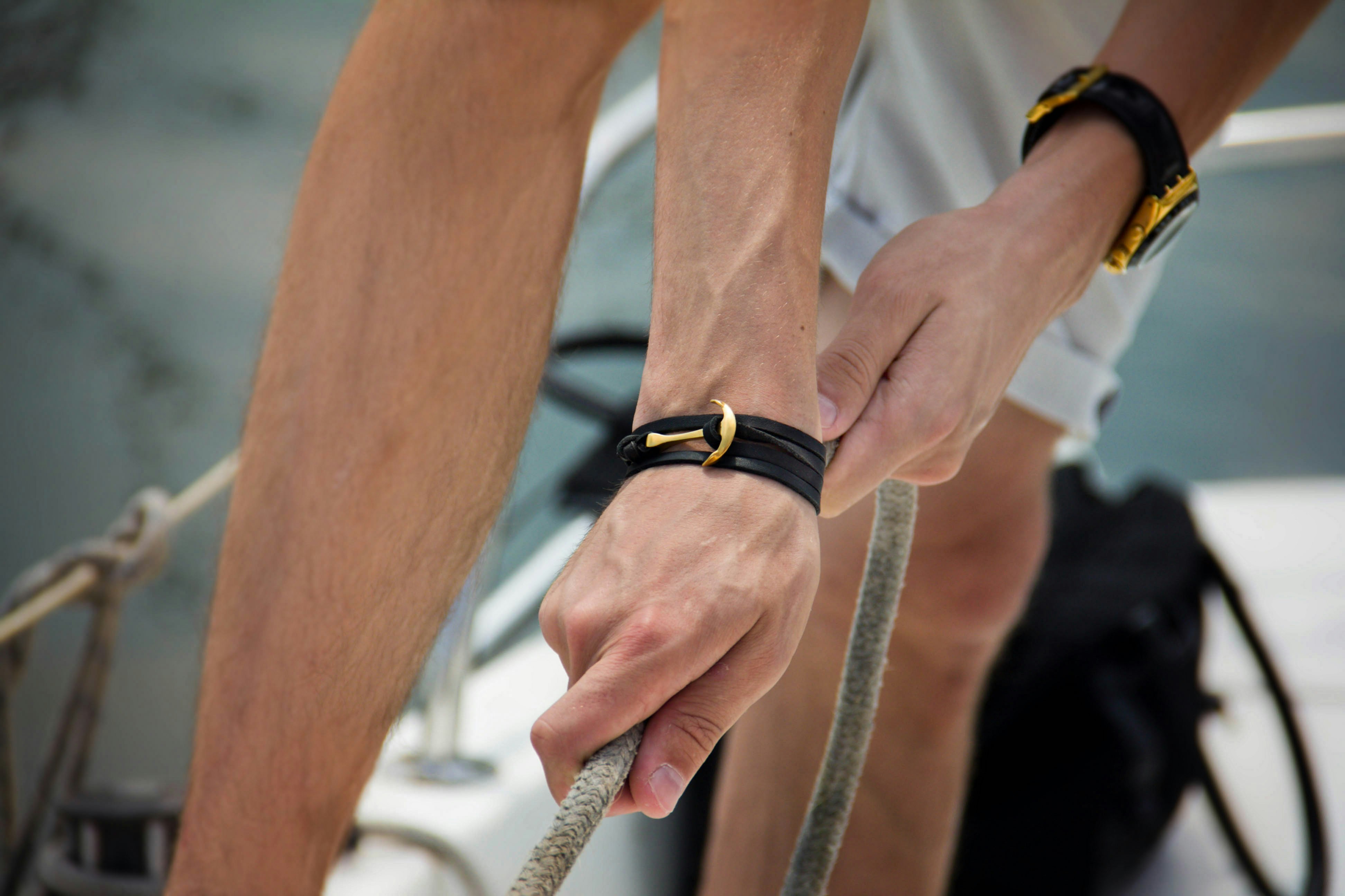 Anchor of your style - ONLY MEN bracelet by Verge gallery image