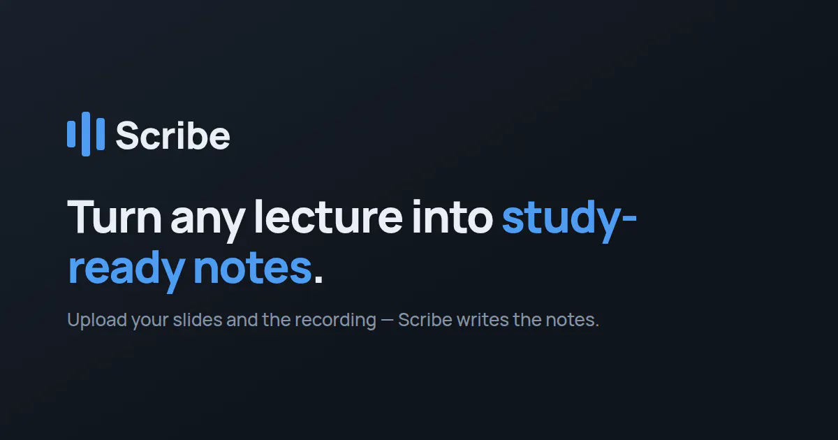 Scribe gallery image