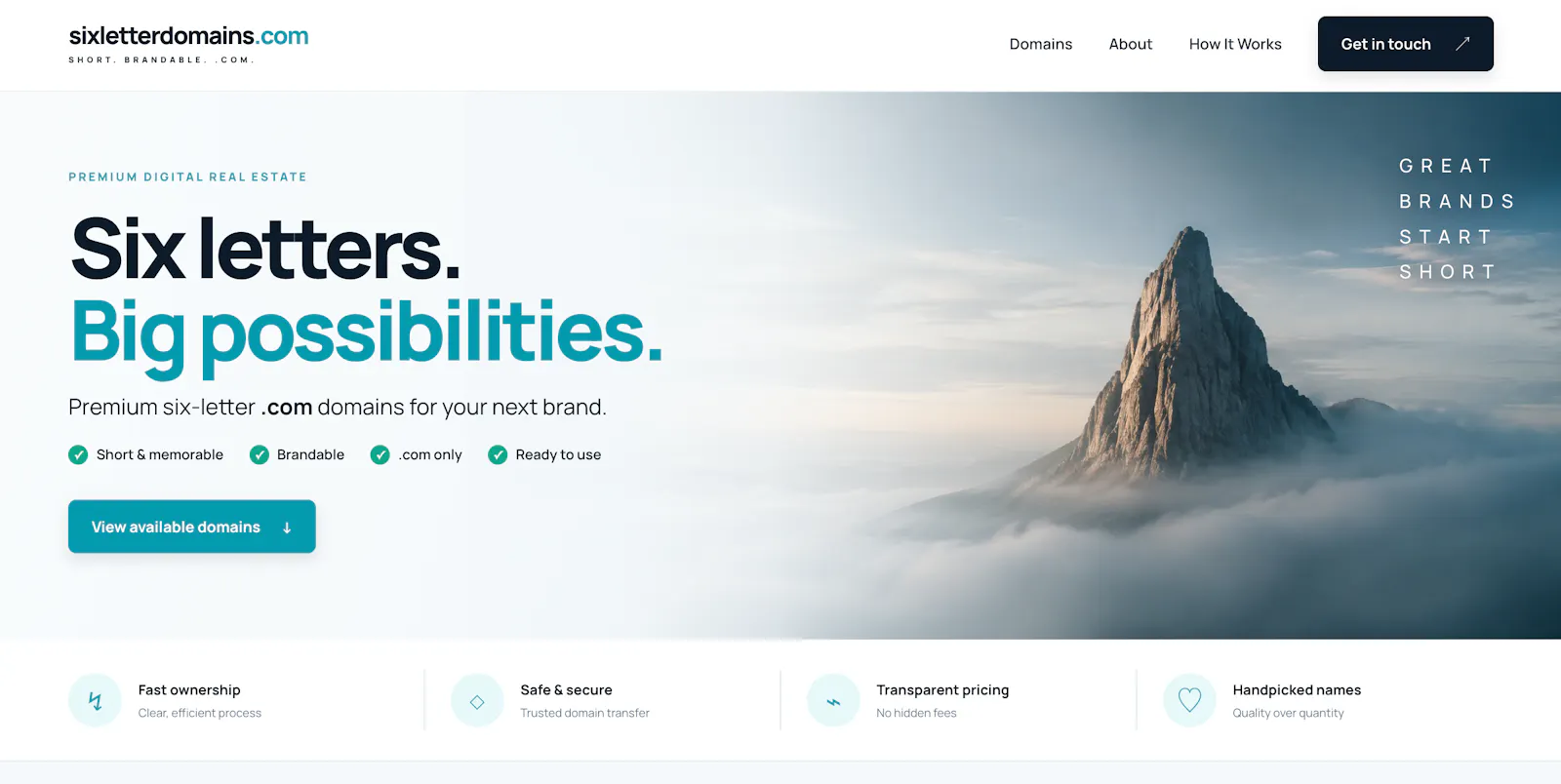 Six Letter Domains screenshot 2