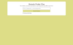 Domain Finder Plus media 1