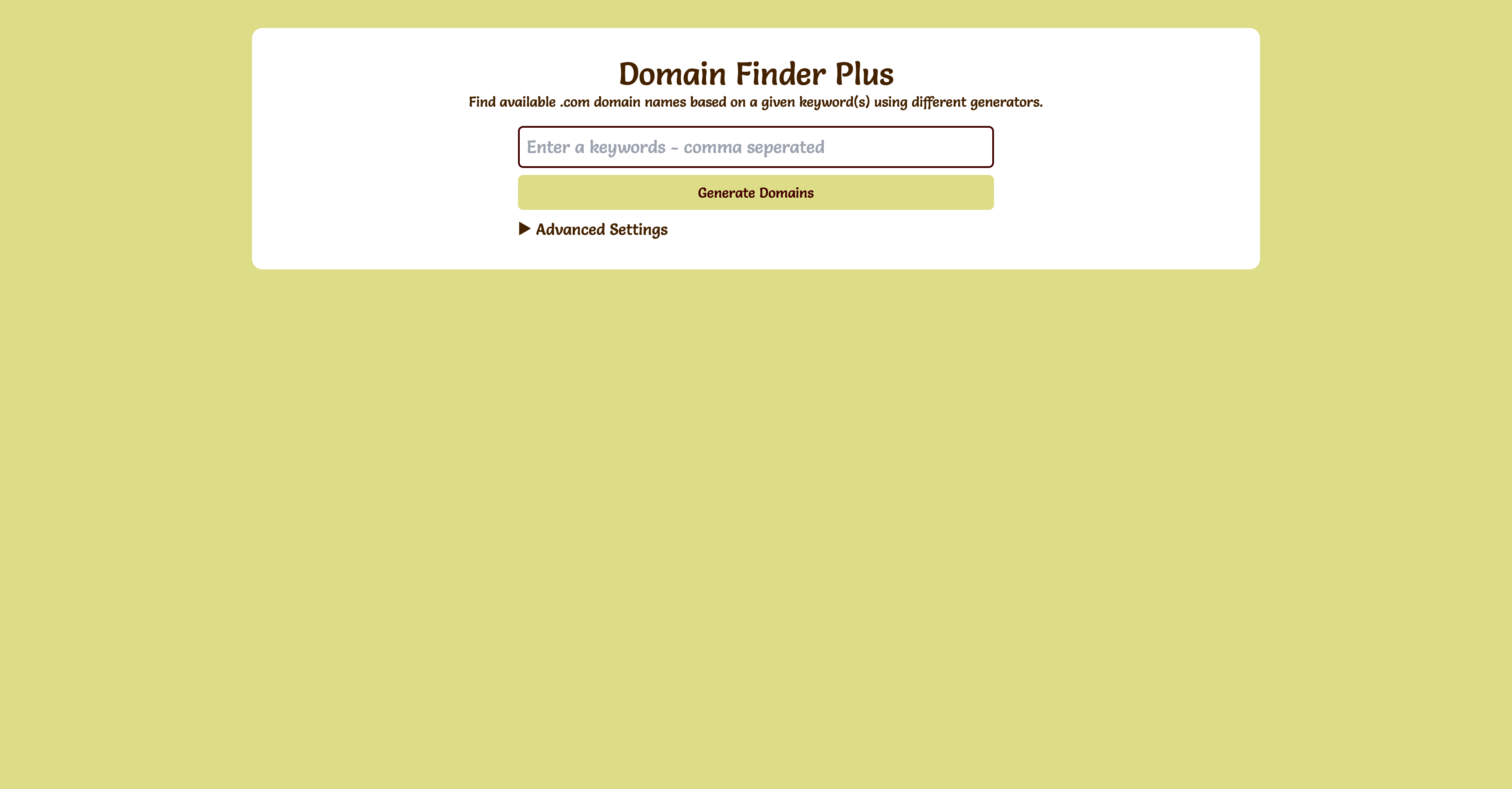 Domain Finder Plus media 1