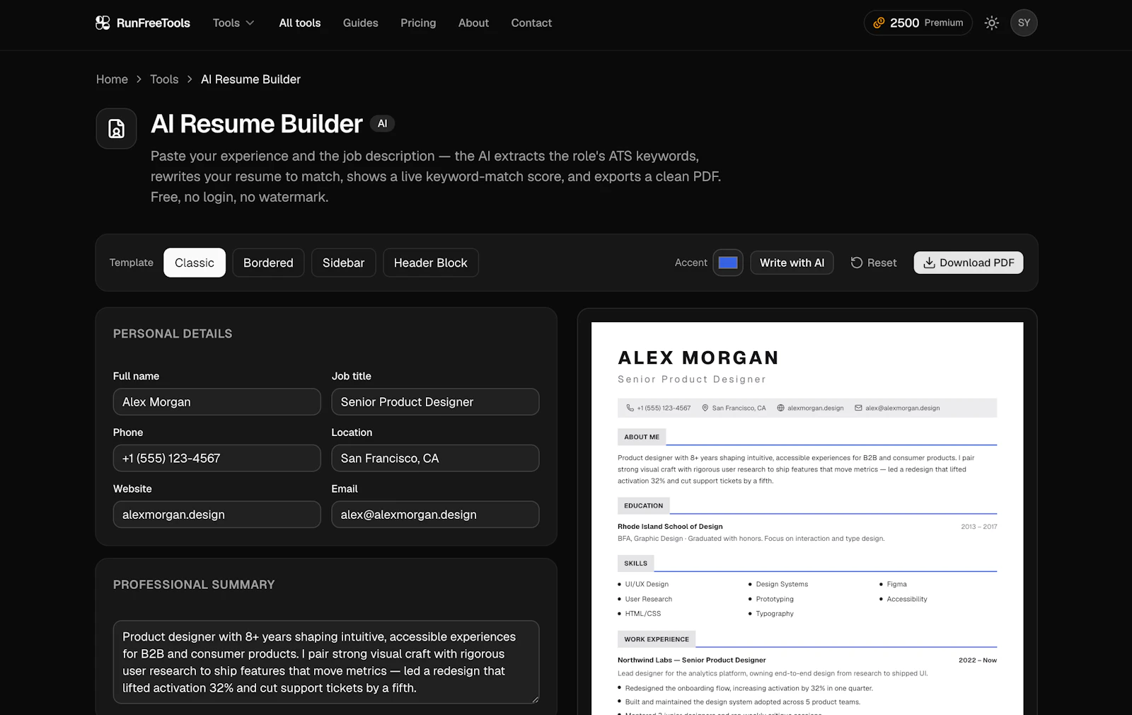 RunFreeTools screenshot 4