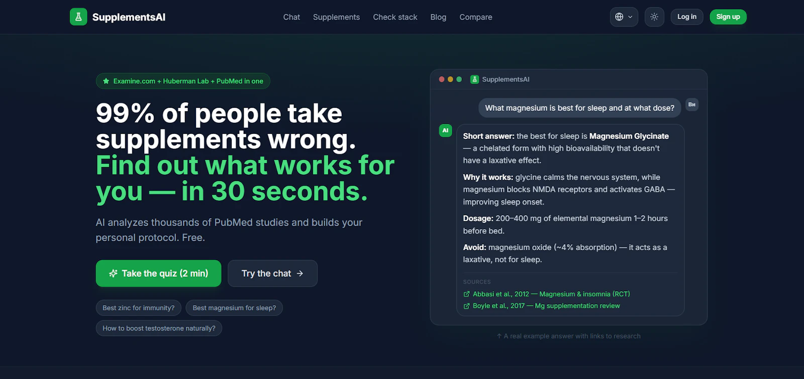 SupplementsAI screenshot 3