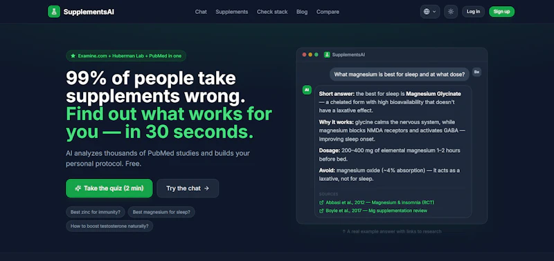 SupplementsAI screenshot 3
