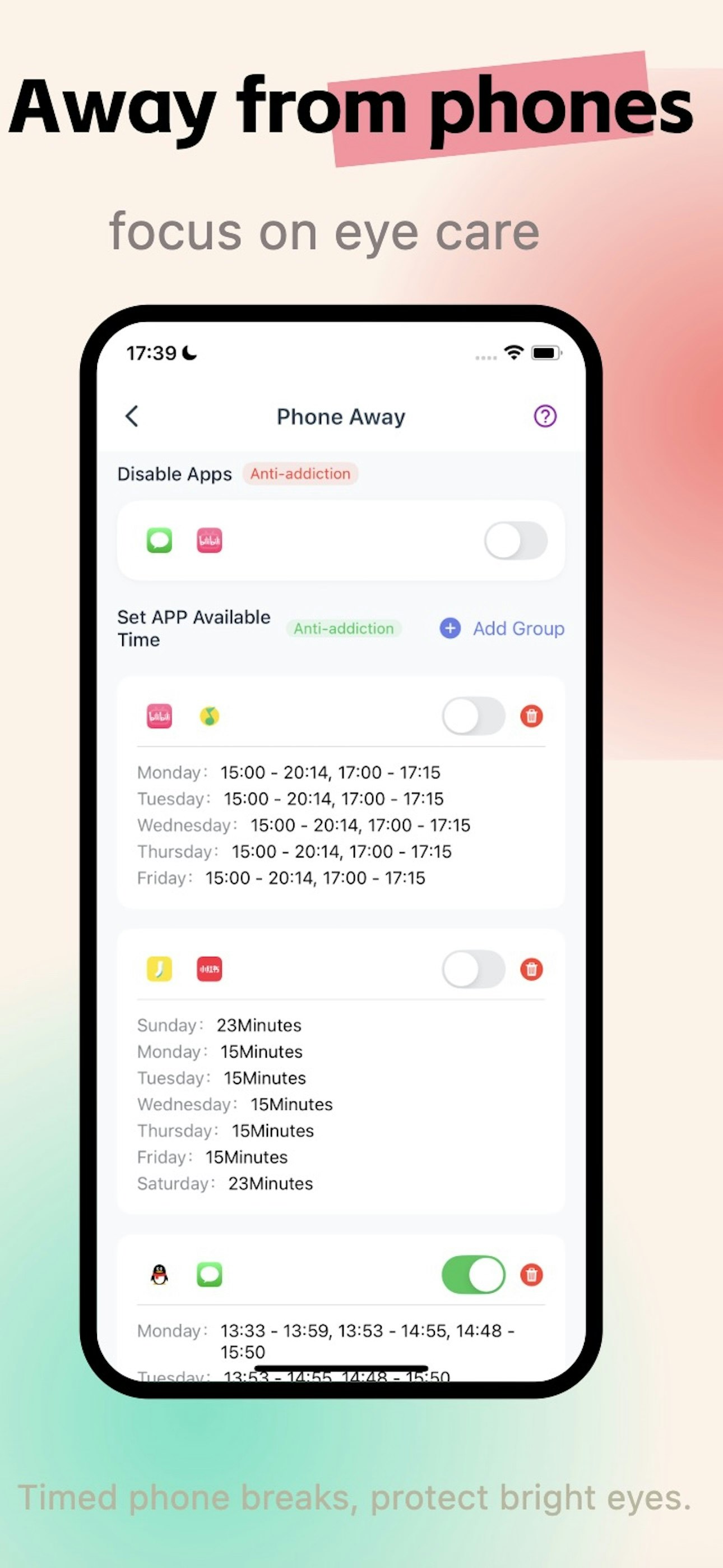 EyeCare - Screenshot 3 showing product features and functionality