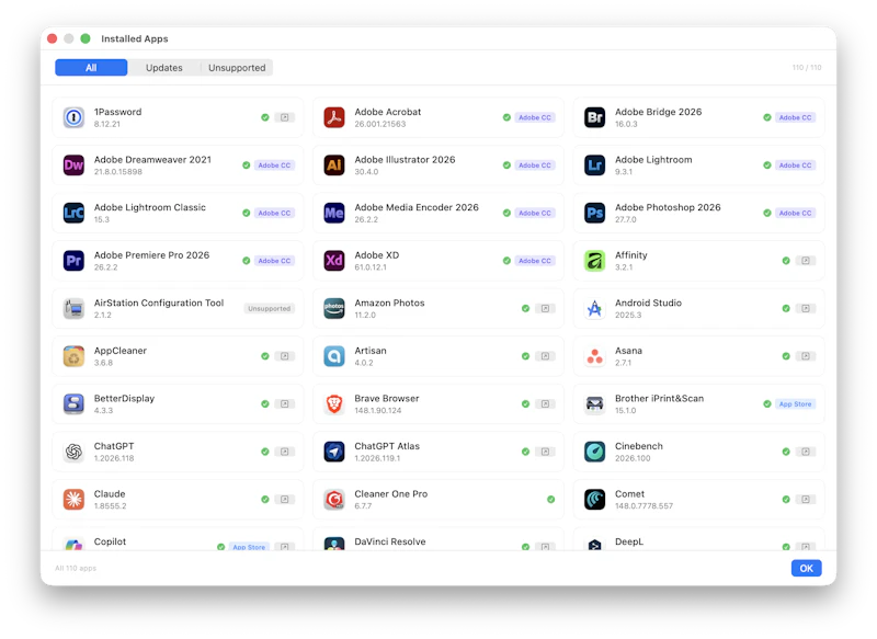 MAUS – Mac App Update Supporter screenshot 2