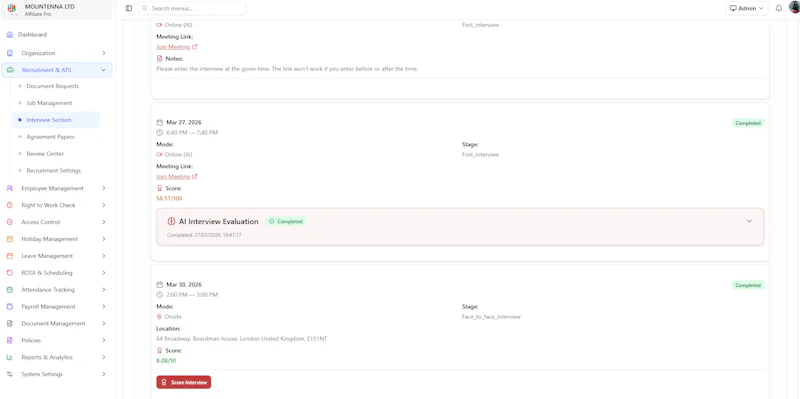 SovoHR screenshot 4