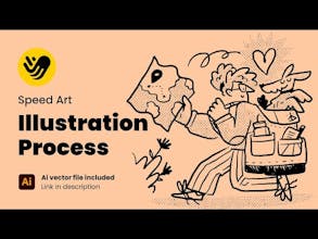 Halftone illustrations gallery image