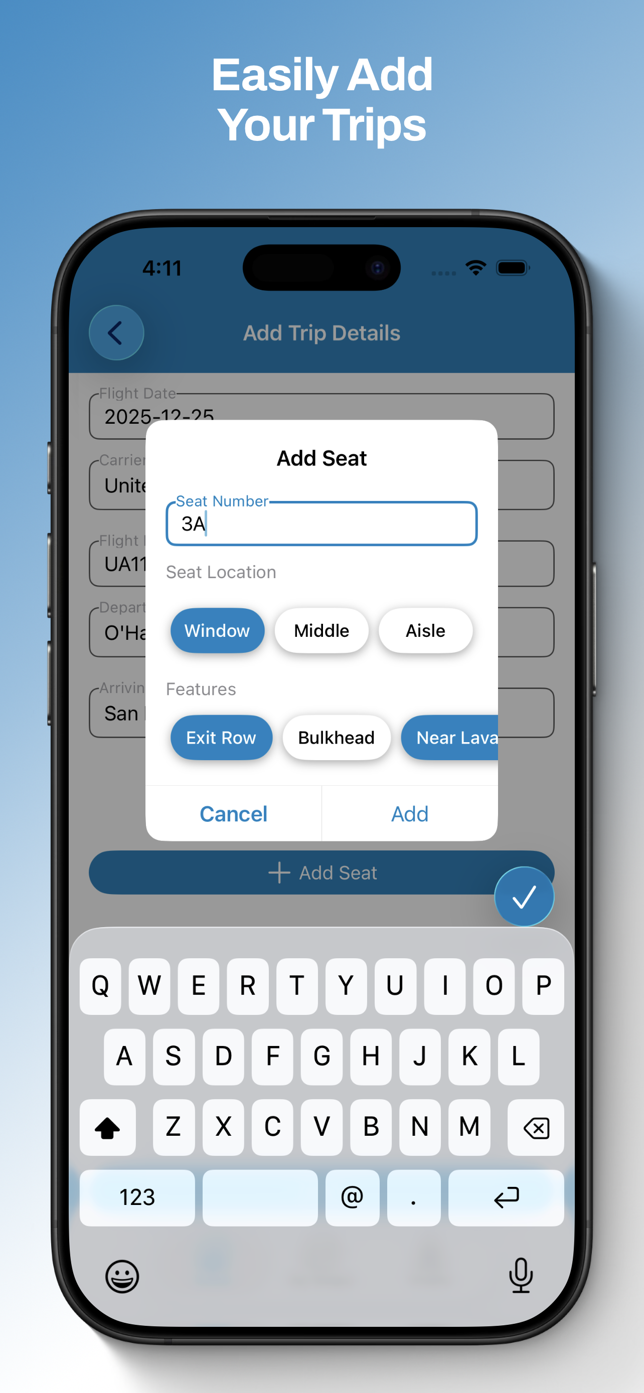Upseated - Screenshot 4 showing product features and functionality