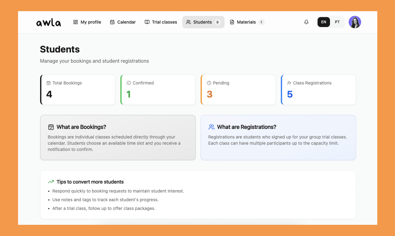 Awla - Screenshot 4 showing product features and functionality