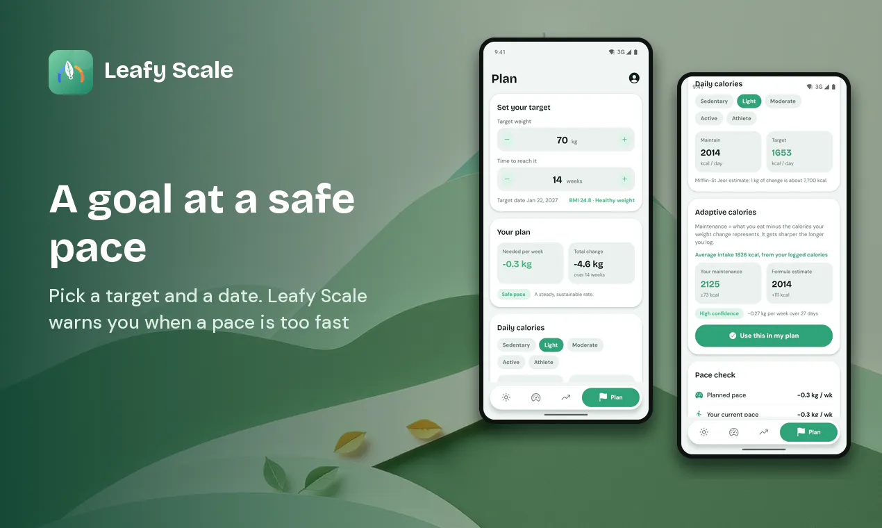 Leafy Scale: BMI & Weight Log gallery image
