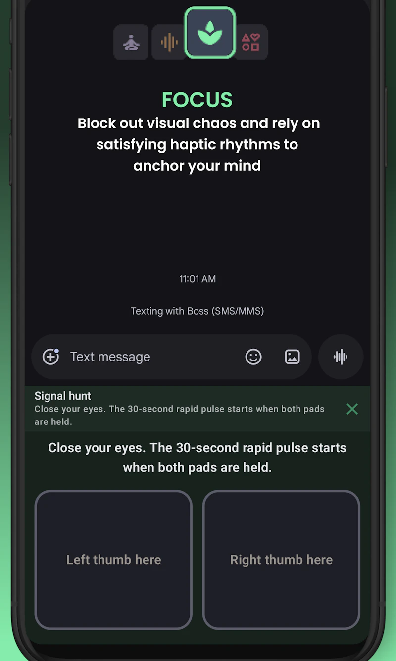 Groundd: A Sensory Fidget Keyboard screenshot 5