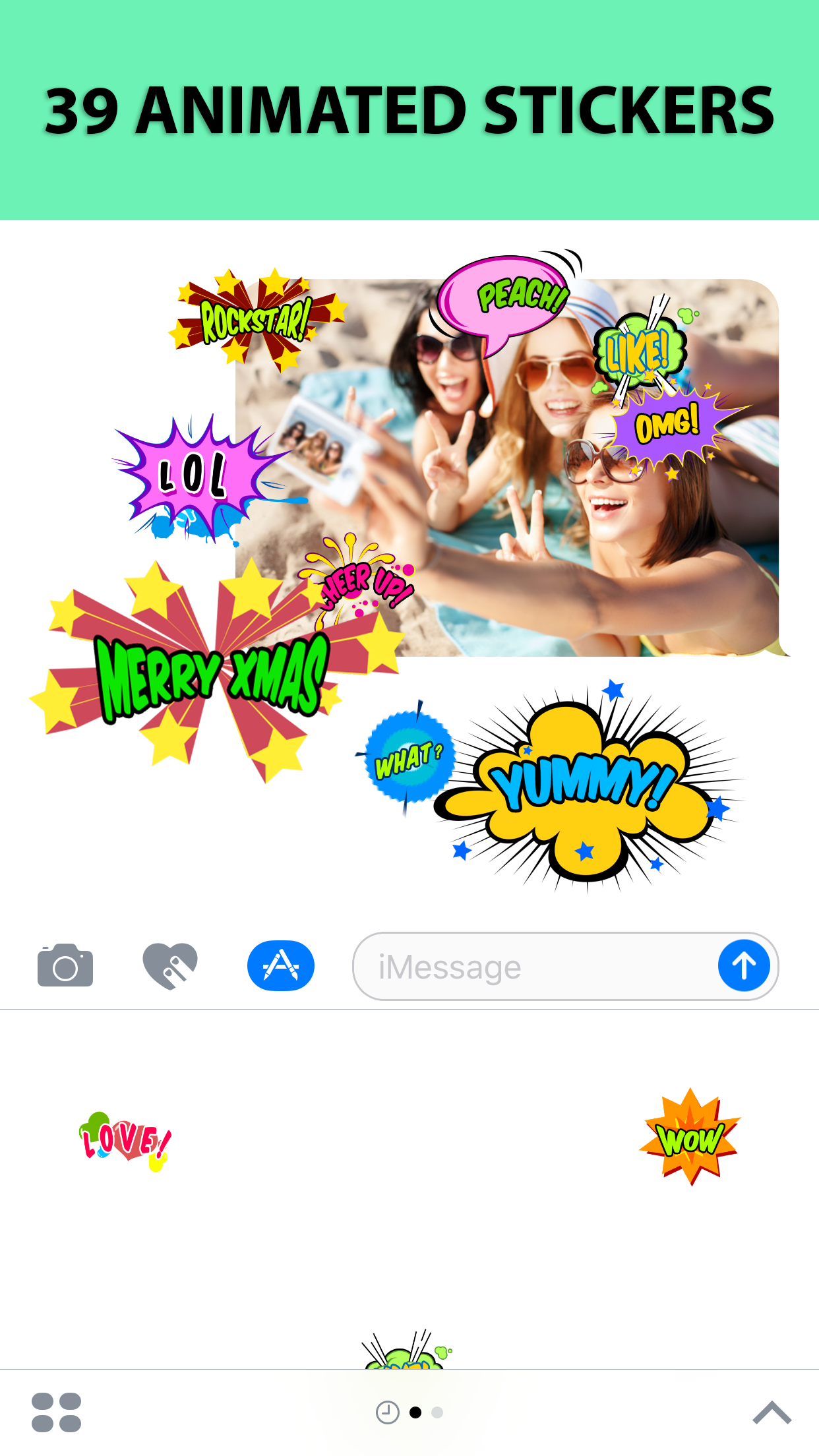 Comic 3D for iMessage gallery image