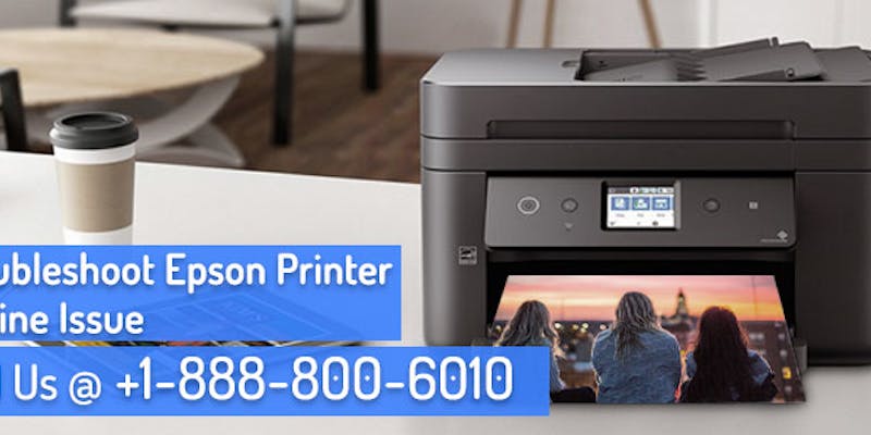 Epson Printer Offline error media 1