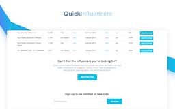 Quick Influencers media 2