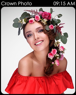 Flower Crown Image Editor | iOS gallery image