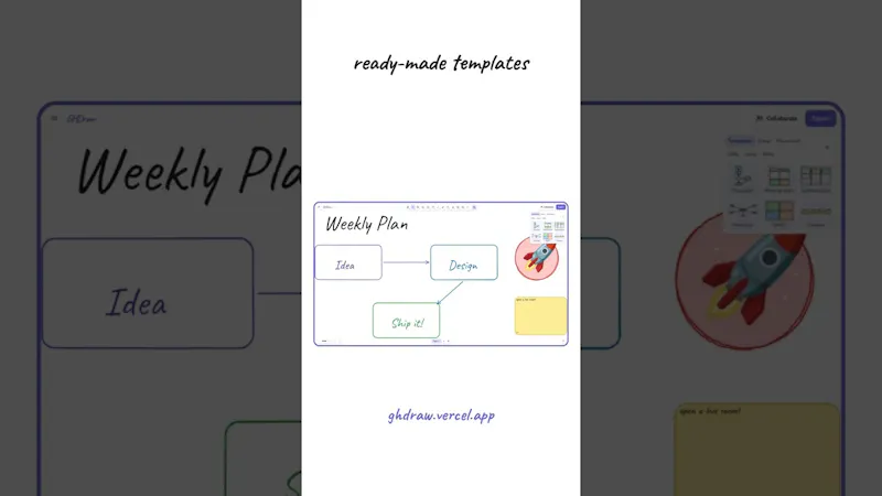 GHDraw screenshot 1 (video preview)