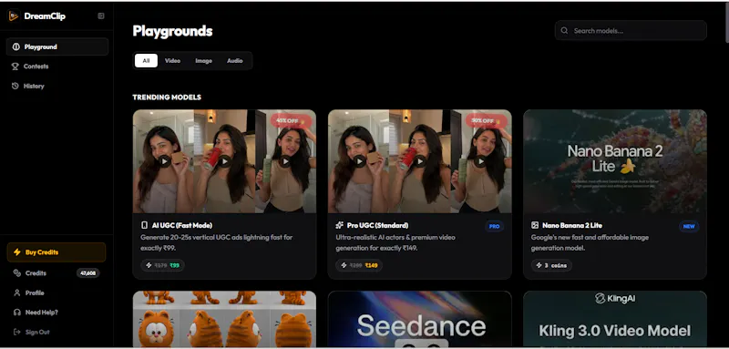 DreamClip screenshot 2