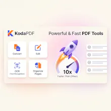 KodaPdf: AI-Powered PDF & Document Tools gallery image