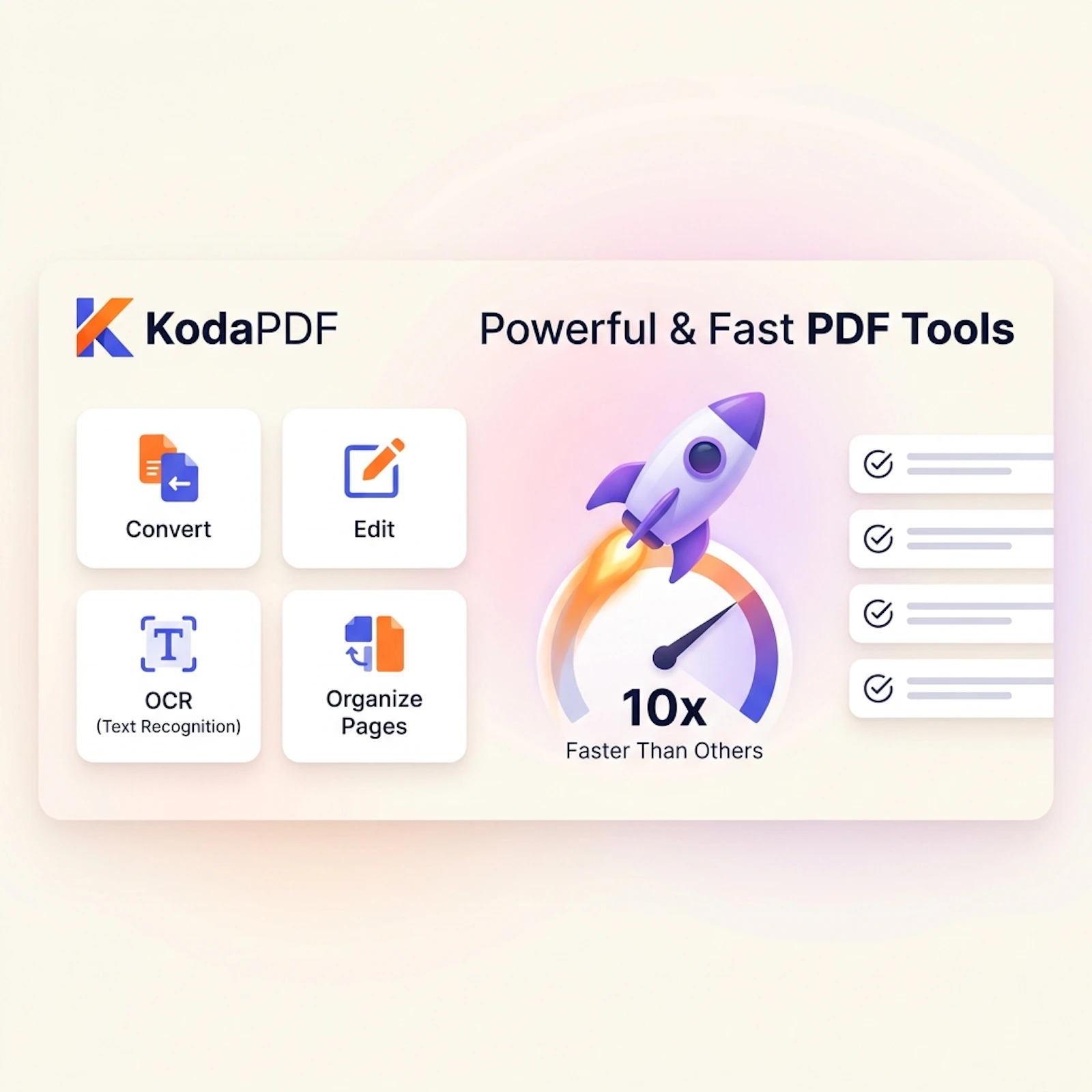 KodaPdf: AI-Powered PDF & Document Tools screenshot 4