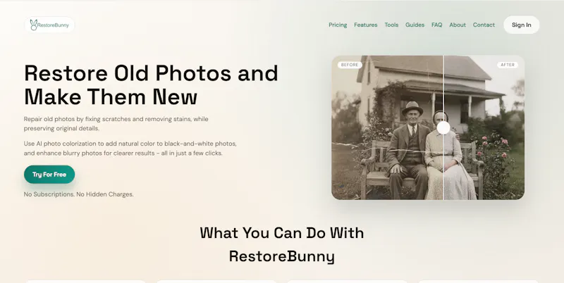 Restorebunny screenshot 1